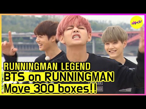 [RUNNINGMAN THE LEGEND] BTS vs RUNNINGMAN📦📦 (ENG SUB)