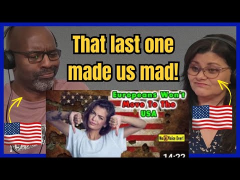 Americans React to Why Europeans Hate Living in The United States!