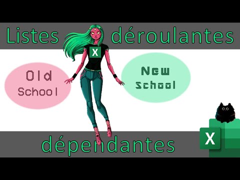 Excel : liste déroulante (et listes déroulantes dépendantes).