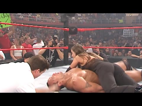 The Rock Vs Test & Stephanie McMahon - RAW IS WAR!