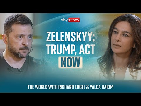Zelenskyy tells Yalda: Trump, the time to act is now