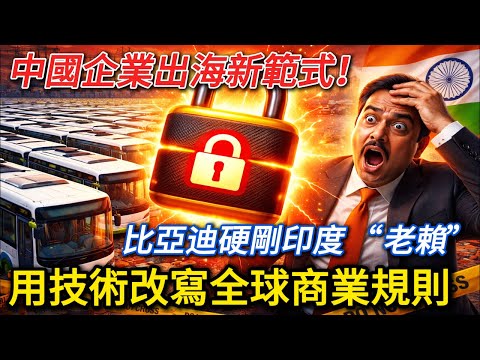 中國企業出海新範式！比亞迪硬剛印度 “老賴”，用技術改寫全球商業規則