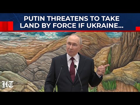 Putin Warns Zelensky Over Territory Concessions, ‘If Ukraine Fighters Don’t Leave’... | Full Speech