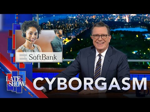 Stephen Colbert's Cyborgasm: AI Slop Is Everywhere | "Bot" Is An Insult | Google's Messy AI