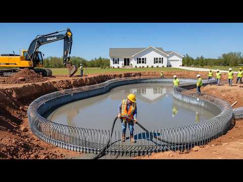 These guys built an amazing pool in their own garden | From start to finish! @wetscapes