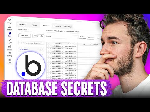BUBBLE.IO Expert Shares His Database Techniques