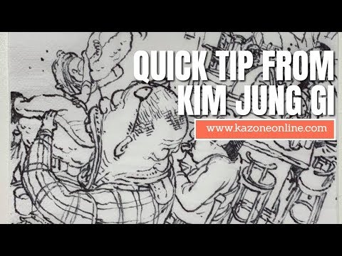Quick Tip From Kim Jung Gi