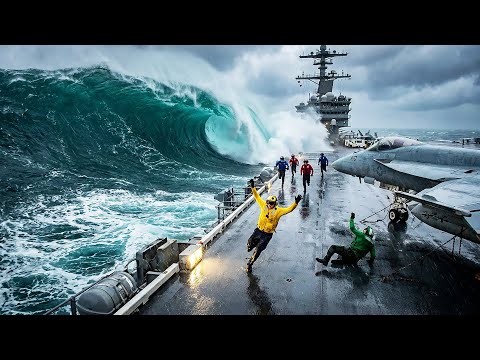 How US Navy Crews Eat & Survive: Feeding 5,000 People in a 'Monster' Storm"