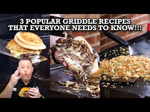 How to Cook Smash Burgers, Fried Rice, and Cheesesteaks on the Blackstone Griddle!