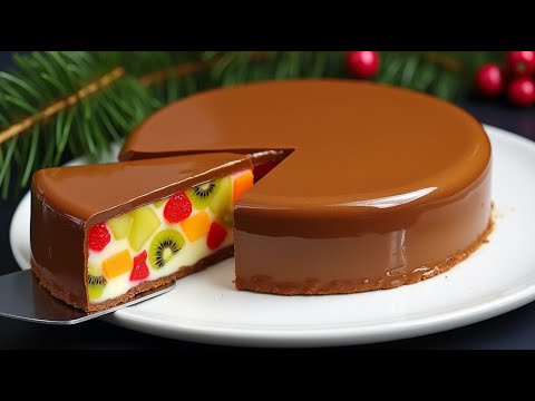 🎄 Christmas dessert in 5 minutes! Just milk and fruit! No baking!