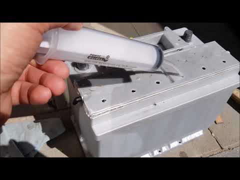 Обслуживание аккумулятора VARTA