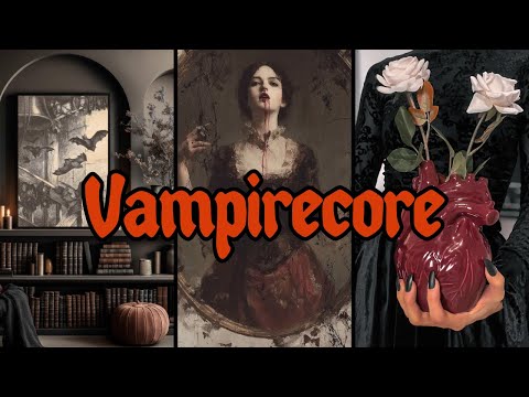 Vampire Aesthetic Decor: How to Transform Your Space Into a Vampiric Victorian Gothic Lair