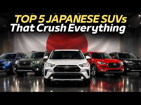 TOP 5 Japanese SUVs for 2026 That CRUSH the Competition