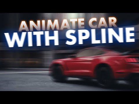 CAR ANIMATION USING SPLINE | Unreal Engine 5