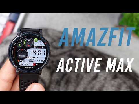 Amazfit Active Max Review – Huge AMOLED, long battery life & sports smartwatch at a fair price