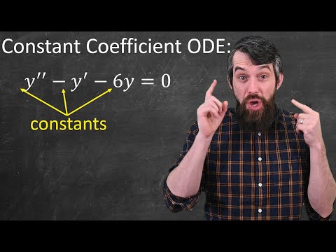 How to Solve Constant Coefficient Homogeneous Differential Equations