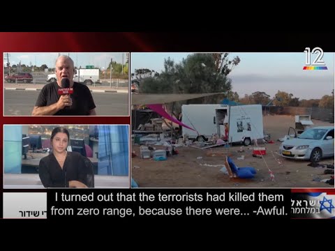 The journalist who saved 30 young people from the massacre at the rave party | Keshet 12 News (IL)