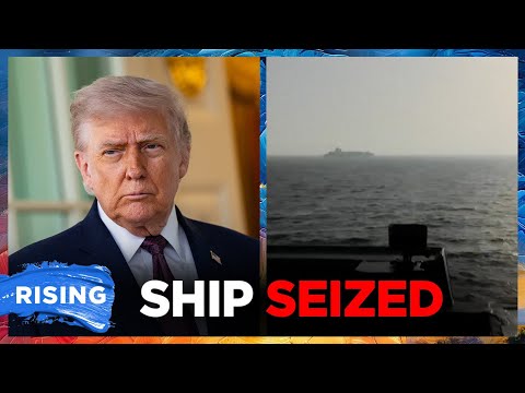 Trump ACCUSES Iran of VIOLATING ceasefire as U.S. SEIZES Iranian ship | RISING