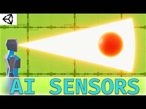 Unity line of sight checking using sensors [AI #08]