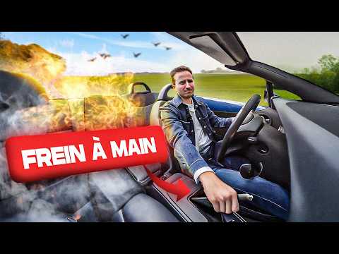 ROULER avec le FREIN À MAIN à FOND : ça fait quoi ?