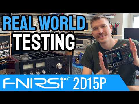 Can I Bench Test an Integrated Amp with Just the FNIRSI 2D15P? | Review Part 2 ~ Real World Testing