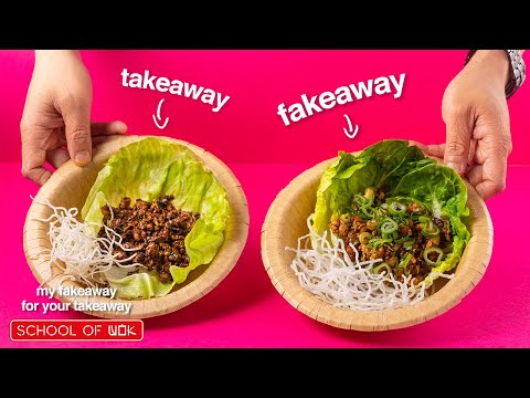 How to Make P. F. Chang's Chicken Yuk Sung Lettuce Wraps! | My Fakeaway for Your Takeaway