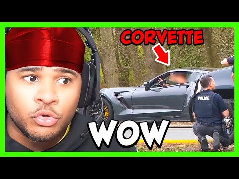 800HP Corvette Evades Police In High Speed Chase
