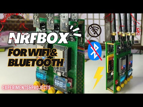 This ESP32 WiFi Jammer Is INSANE! (nRF24L01 Signal Killer & Channel Sniffer) #nrf24l01 #esp32