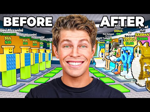 I Upgraded My Friends Base in Steal a Brainrot!