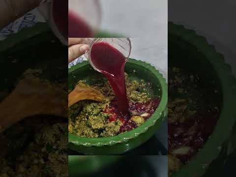 Meat with walnut and pomegranate sauce🤤🥩 #cooking #food #recipe