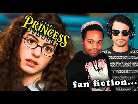 watching THE PRINCESS DIARIES and writing fan fiction  *REACTION*