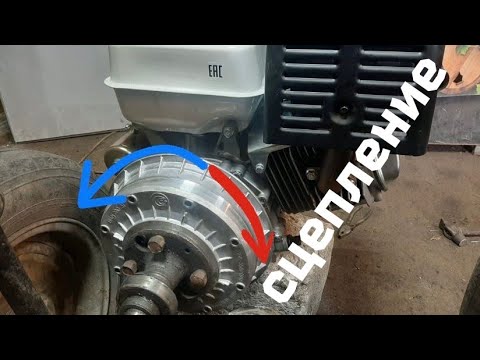 Homemade centrifugal clutch for mini-equipment and all-terrain vehicles