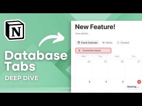 Notion's NEW Tabbed Layout! | Step by Step Tutorial, Pros & Cons
