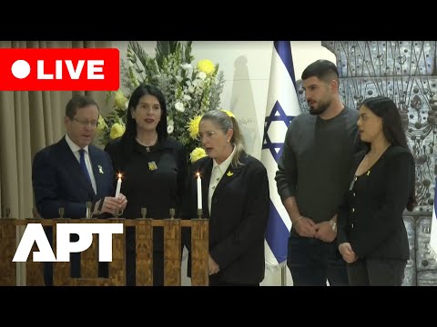 LIVE | President Herzog Hosts Hamas Captivity Survivors for Hanukkah Candle Lighting | APT