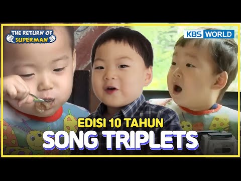[IND/ENG] Superman BEST🏆 | 10th Anniversary Song Triplets Daehan, Minguk, Manse 👶🏻👶🏻👶🏻