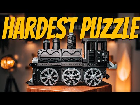 The HARDEST 3D Printed Puzzle In The World?! - 775 Train