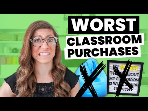 10 WORST Classroom Purchases Of ALL TIME!