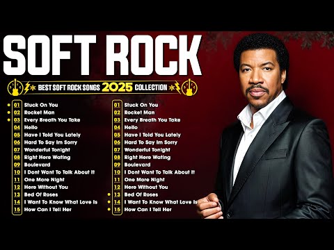 Lionel Richie, Elton John, Phil Collins, Eric Clapton 🎶 Most Old Beautiful Soft Rock Love Songs