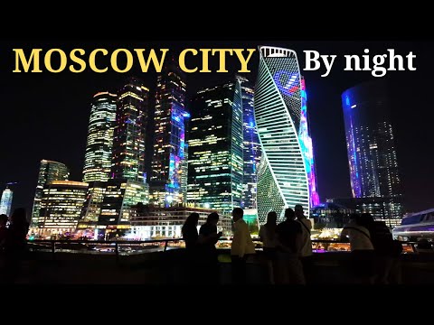 Night Walk in Moscow City