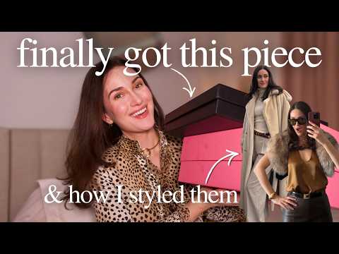 Luxury Haul + Style New In Pieces For Winter (Saint Laurent, Paris Texas, Ducie London)