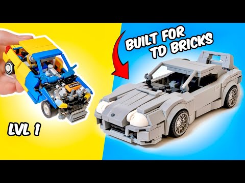 LEVEL 1 To 100 LEGO Car Build For TD BRICKS...
