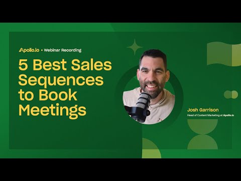 5 Best Sales Sequences to Book Meetings