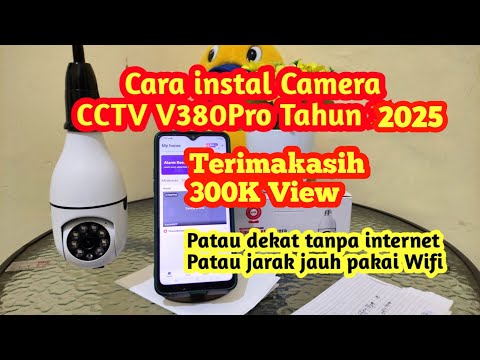 How to set up How to install the V380 Pro wifi 2.4Ghz CCTV Camera in 2025 Monitor near & far usin...