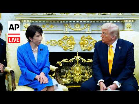 LIVE: Trump meets with Japan’s Prime Minister Sanae Takaichi (full)