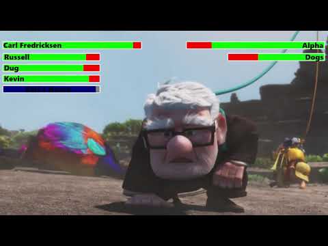 Up (2009) Dog Chase with healthbars (Edited By iiChrome's Healthbars)