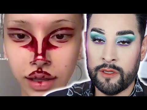 So We Are Doing This Now? .. | PRO MUA reacts to makeup hacks