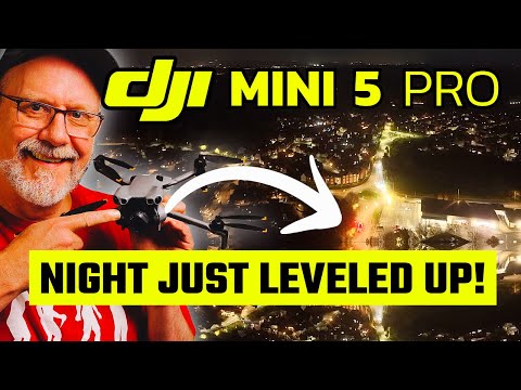 DJI Mini 5 Pro : Surprising Tips For GREAT Night Footage!