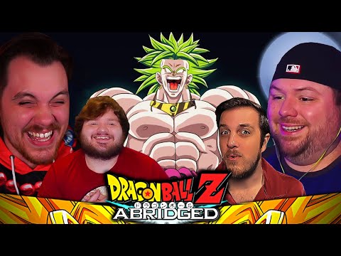 Reacting to DBZ Abridged Broly MOVIE Without Watching Dragon Ball Z