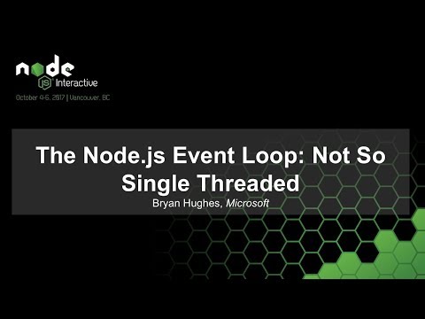 The Node.js Event Loop: Not So Single Threaded