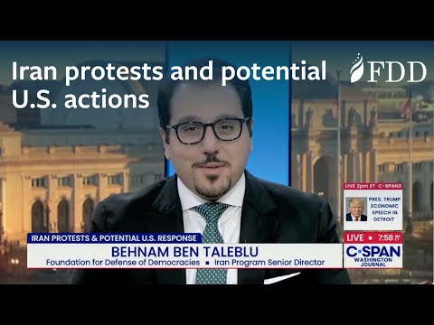 Behnam Ben Taleblu on the Iran protests and potential U.S. actions – C-SPAN